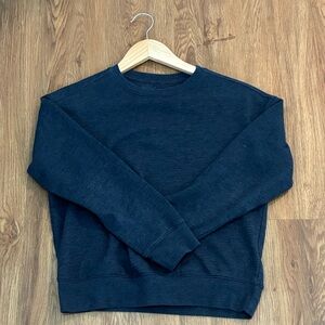 Athletic Works Men's Dark Gray Crewneck Sweater